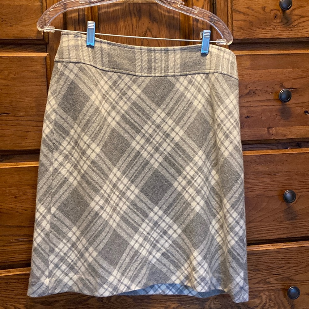 Size 8 flannel skirt